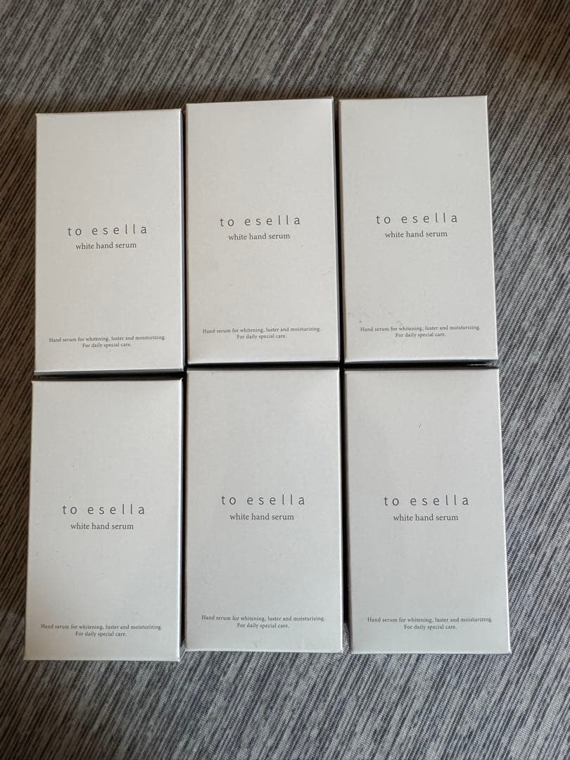 専用♡to esella ホワイトハンドセラム 20mL 6本