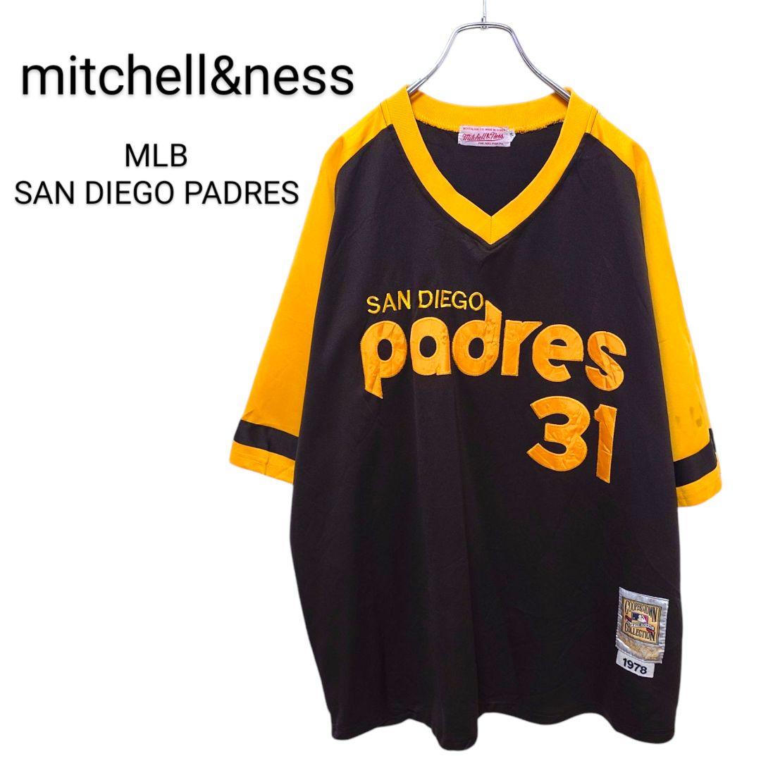 【mitchell&ness】サンディエゴパドレス ユニフォーム A-3566