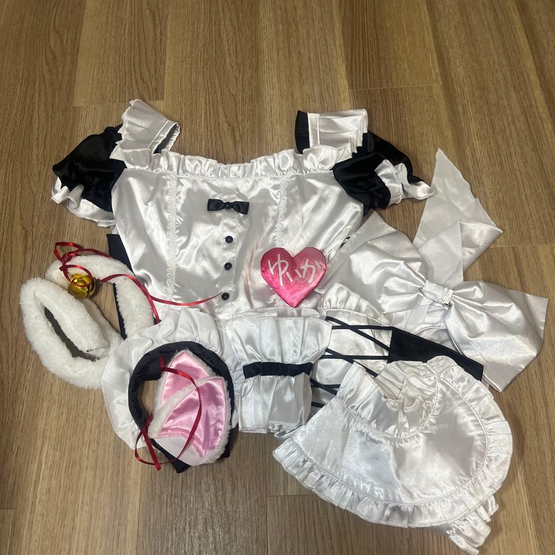 椎名唯華　メイド衣装コスプレ