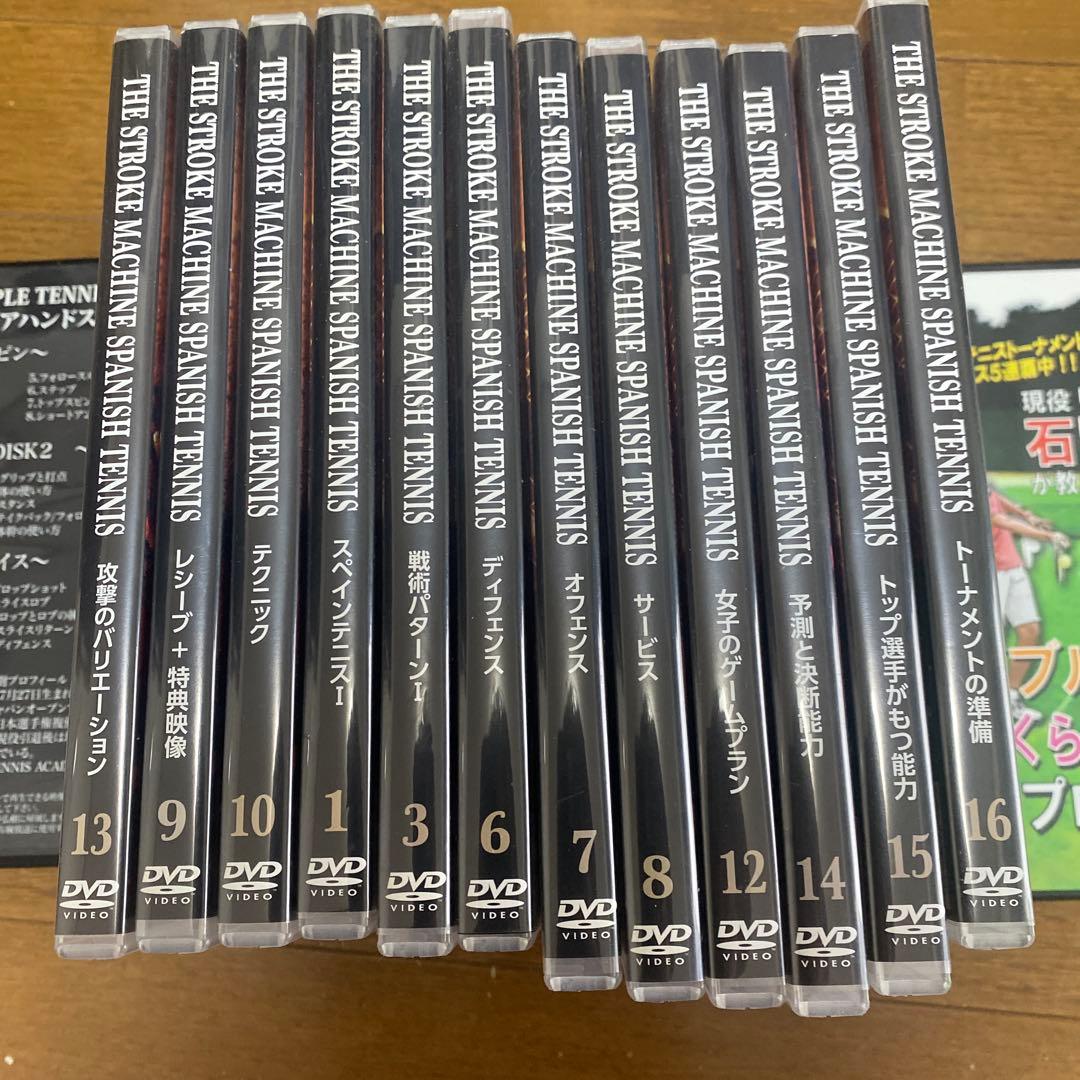 テニスDVD ストロークマシン　スパニッシュテニス