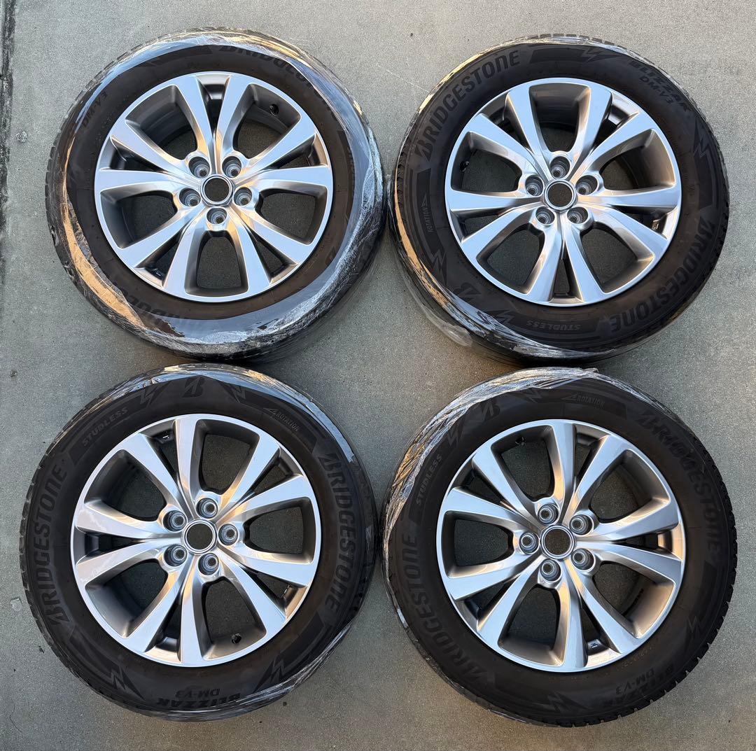 CX-30 純正18インチ4本スタッドレス 225/60R18 CX-8サイズ