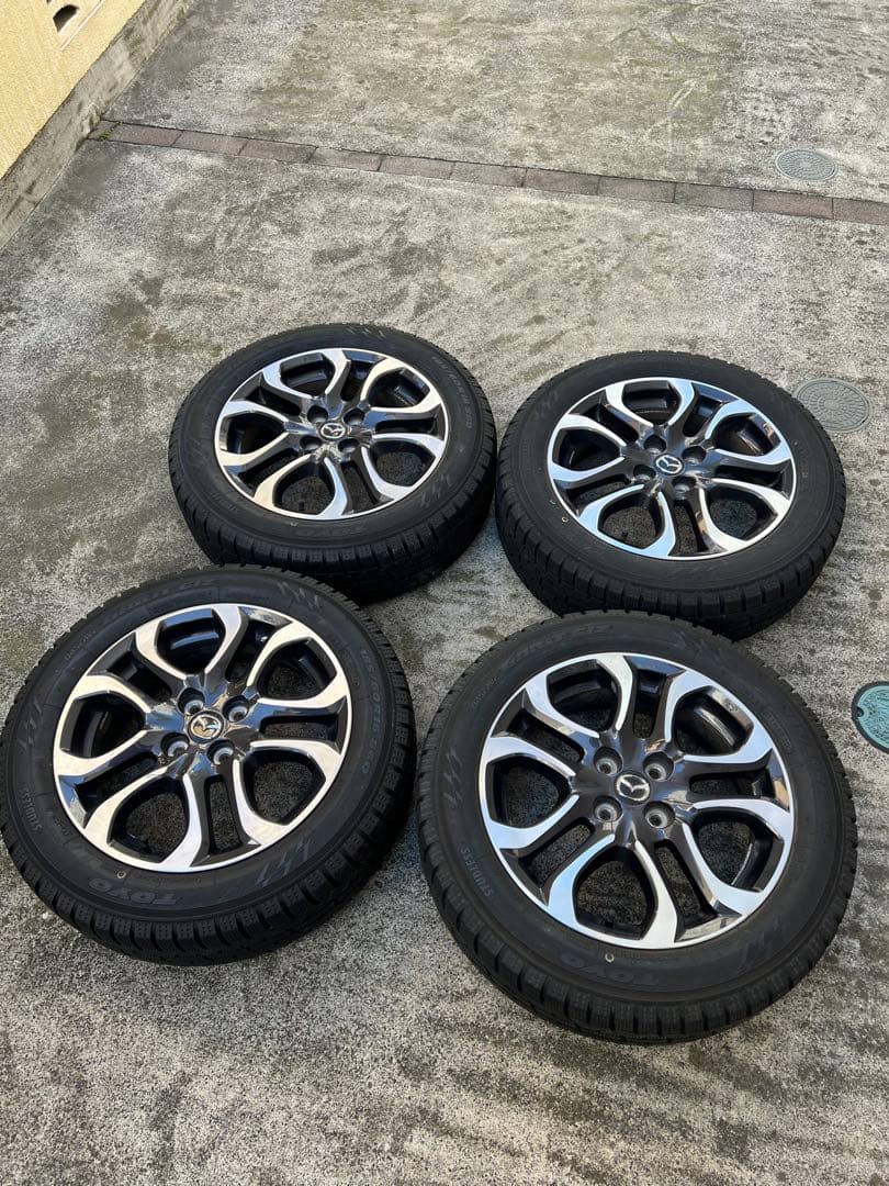 ☆送料込み１６インチホイール付きスタッドレスタイヤ4本セット