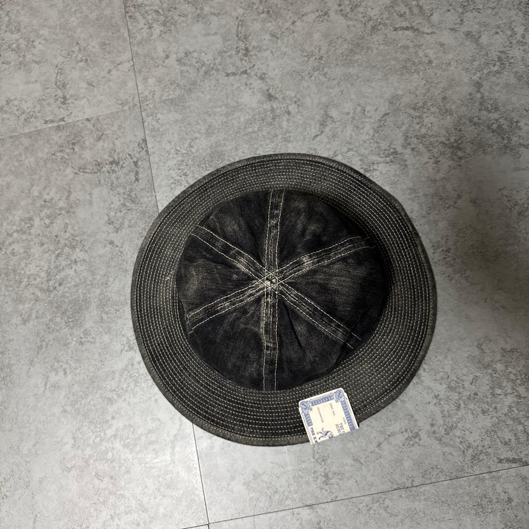 美品 THE H.W.DOG&CO DENIM FATIGUE HAT