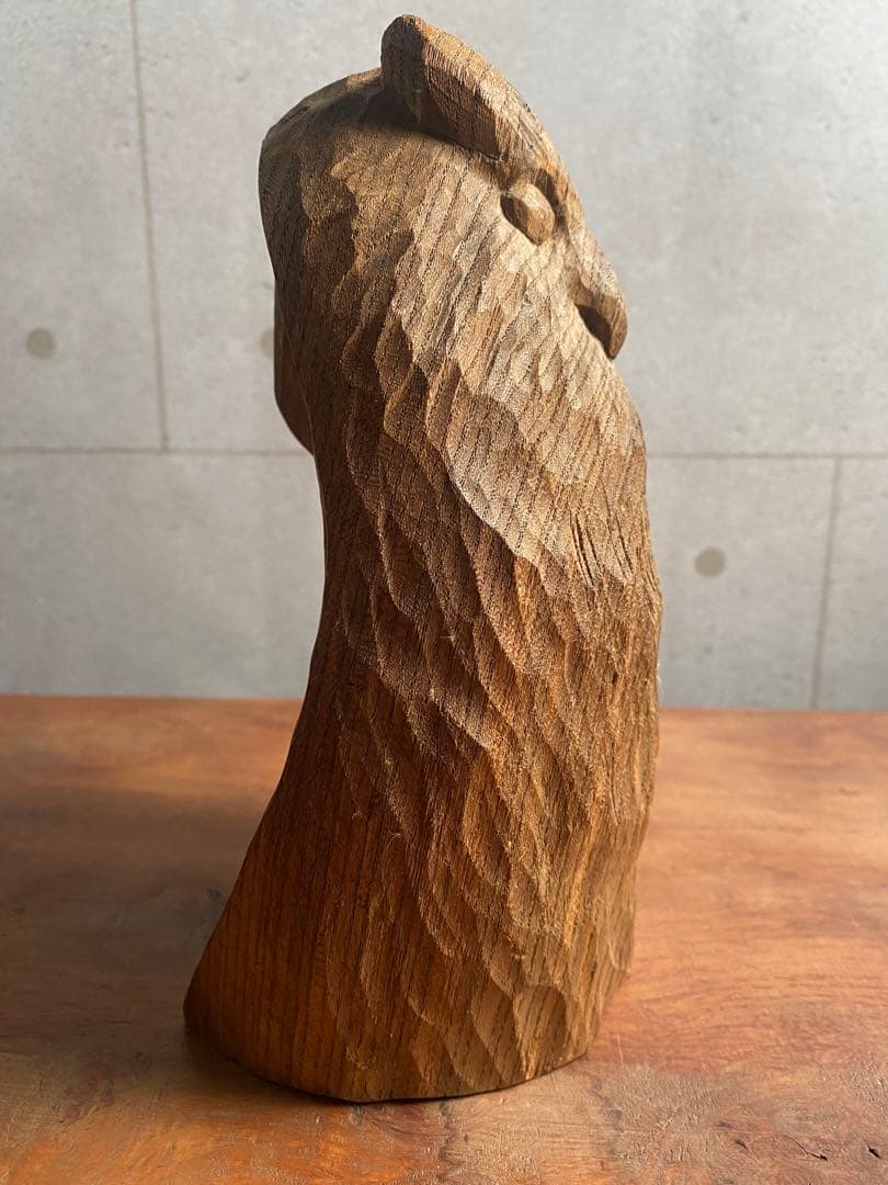 kenbridge さん専用 アイヌ彫刻　アイヌ木彫り　熊　梟三好純男　みよし