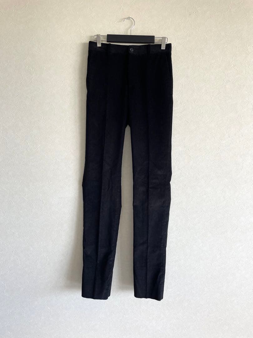新品タグ付き RALPH LAURENコーデュロイパンツ　ブラック　イタリア製