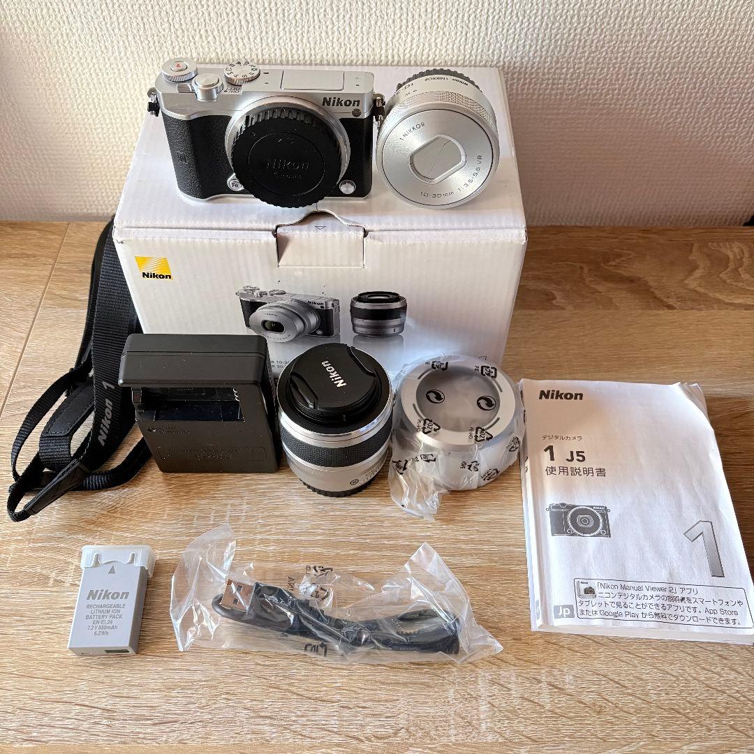 【ラッキーサニー】Nikon 1 J5 ダブルズームレンズキット