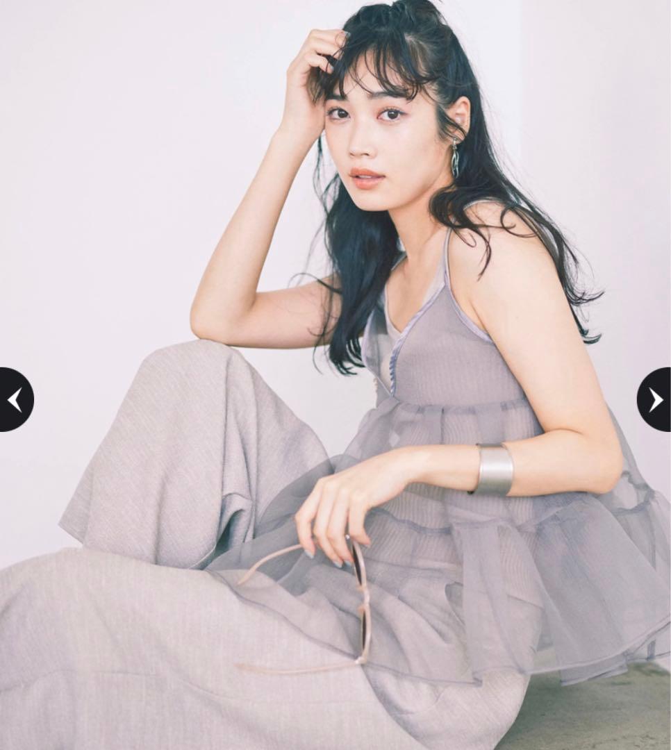 【新品】マイストラーダ　Mystrada オーガンティアードキャミ