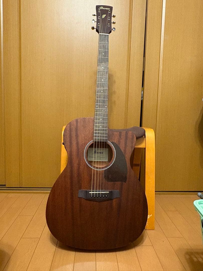 Ibanez アコースティックギター ギターケース付き　　エレアコ