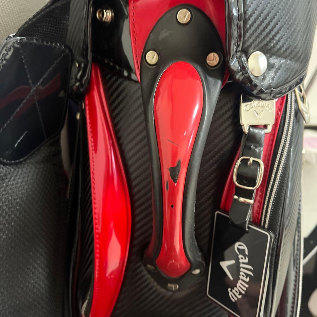 Callaway ゴルフバッグ ブラック/レッド