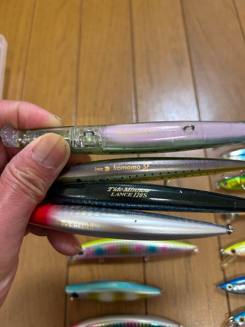 6*6様 シーバスルアー20個セット　まとめ売り　ブルーブルー　ダイワ　アイマ他