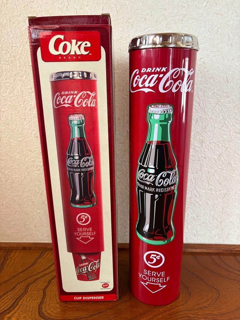 コカコーラ　カップディスペンサー
