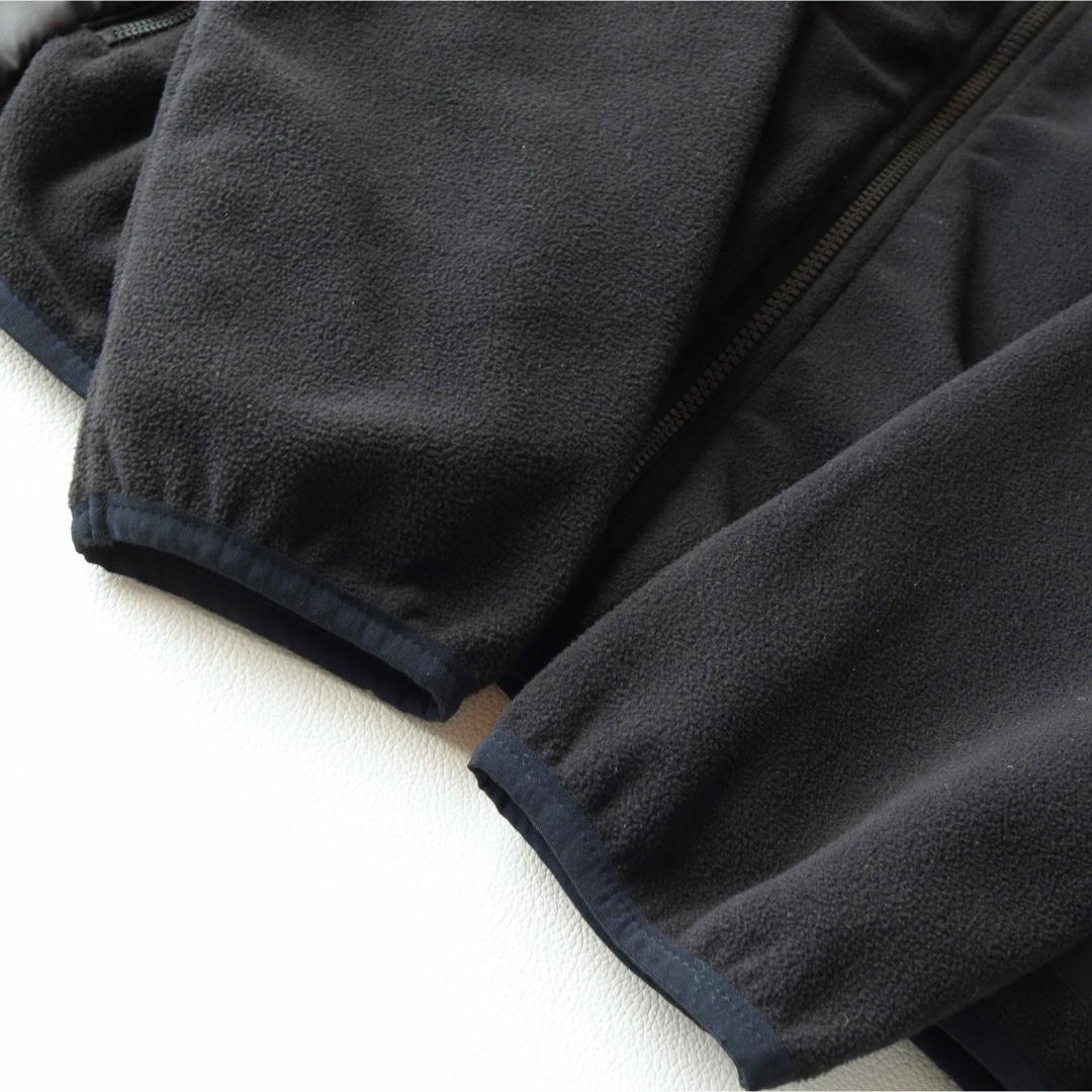 5394【美品】TFW49ジップアップジャケット 切り替えデザイン ブラック