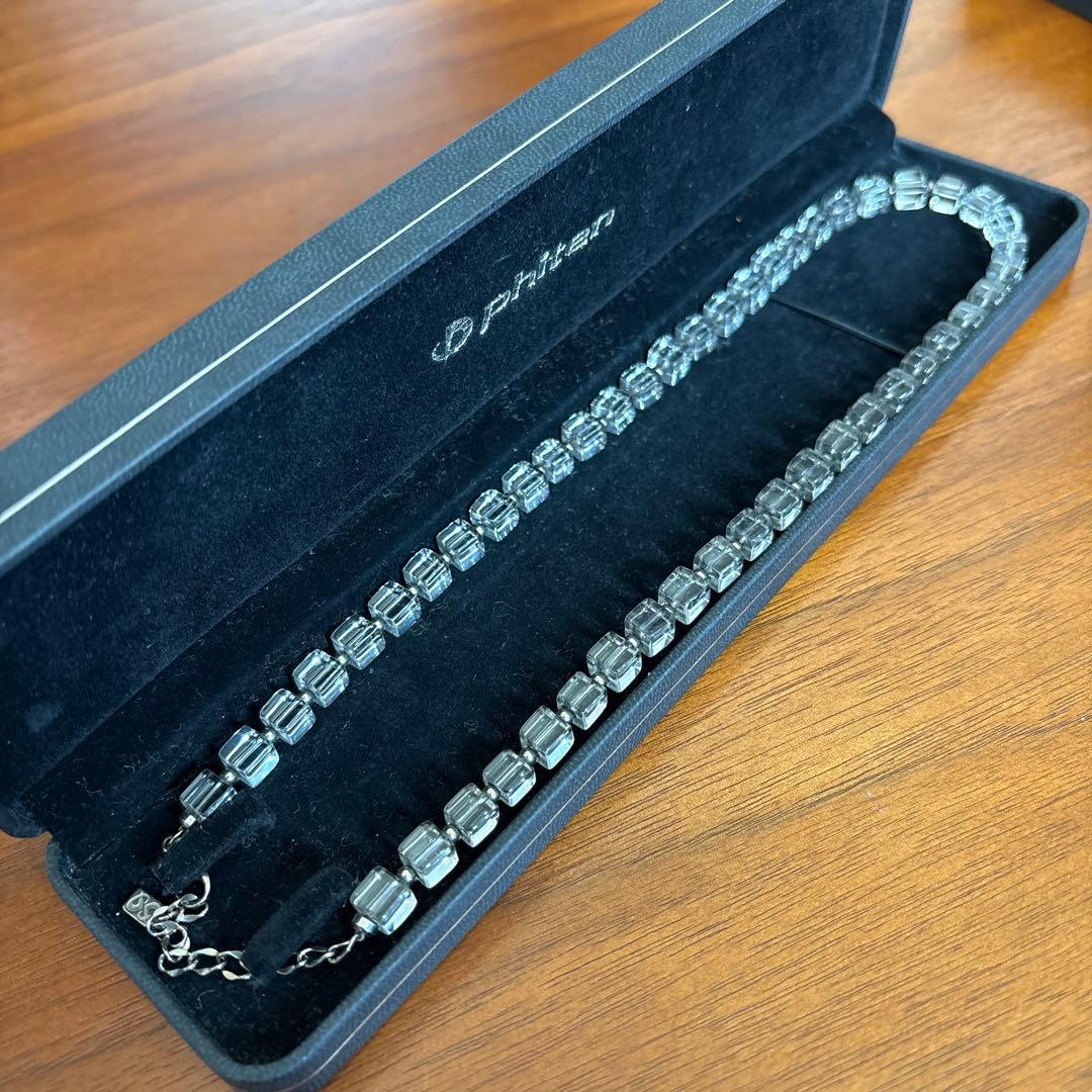 ファイテン キュービッククリスタルネックレス