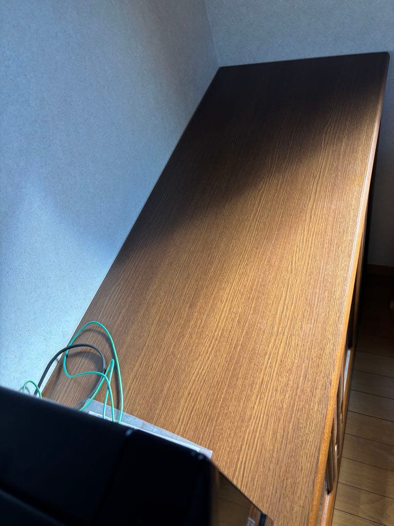 木製キッチンボード　食器戸棚　キャビネット