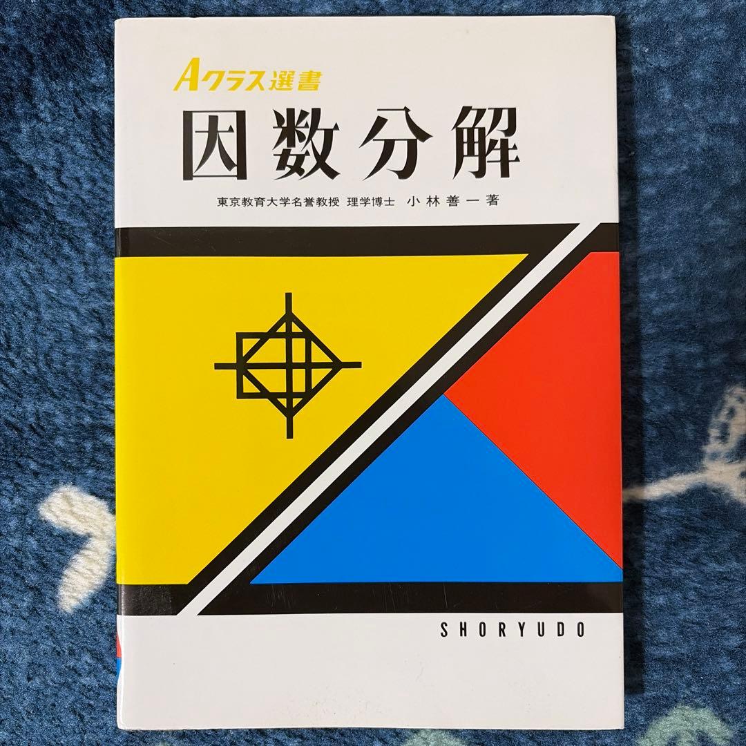 Aクラス選書 因数分解 ⭐︎ 小林善一