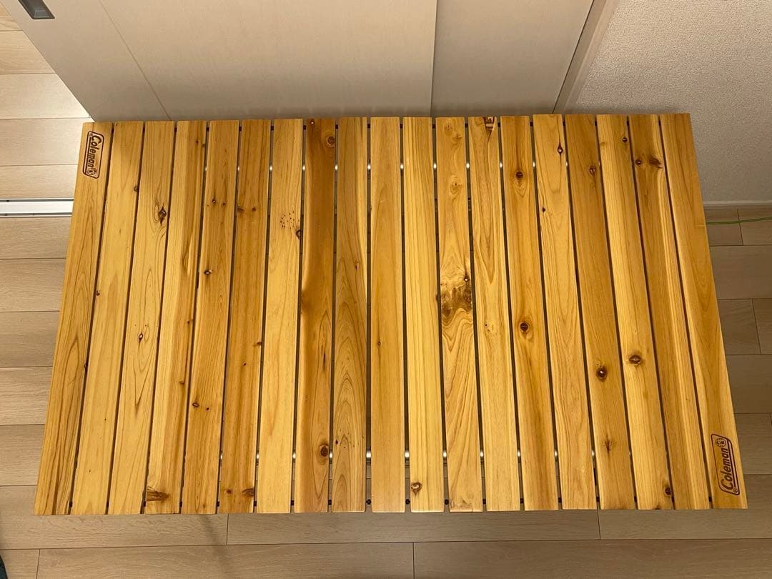 コールマン　ナチュラルウッドロールテーブル　110