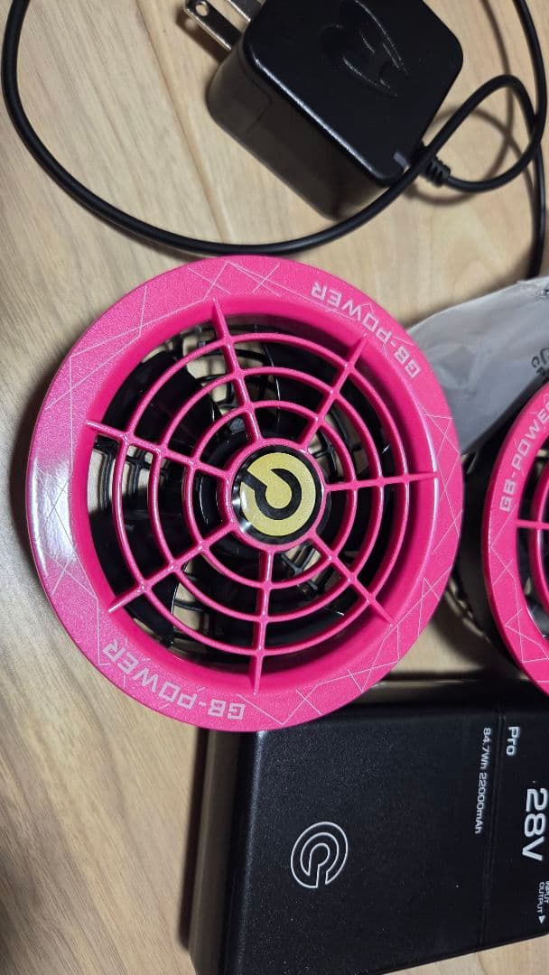 【最安値】空調服GB-POWER 長信ジャパン バッテリー28V ファンセット