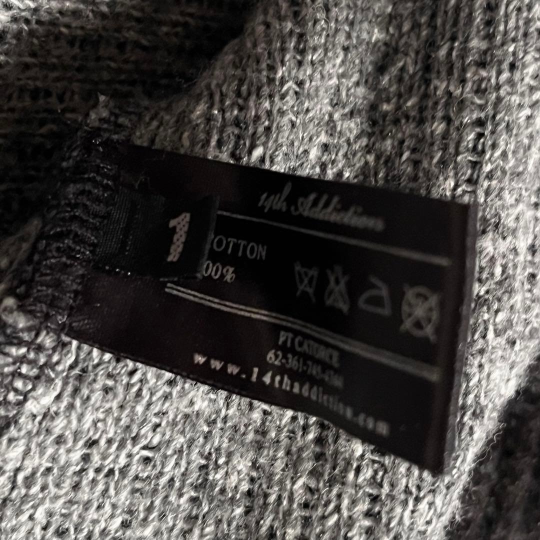 ジャケット・アウター 14th addiction long hoodie