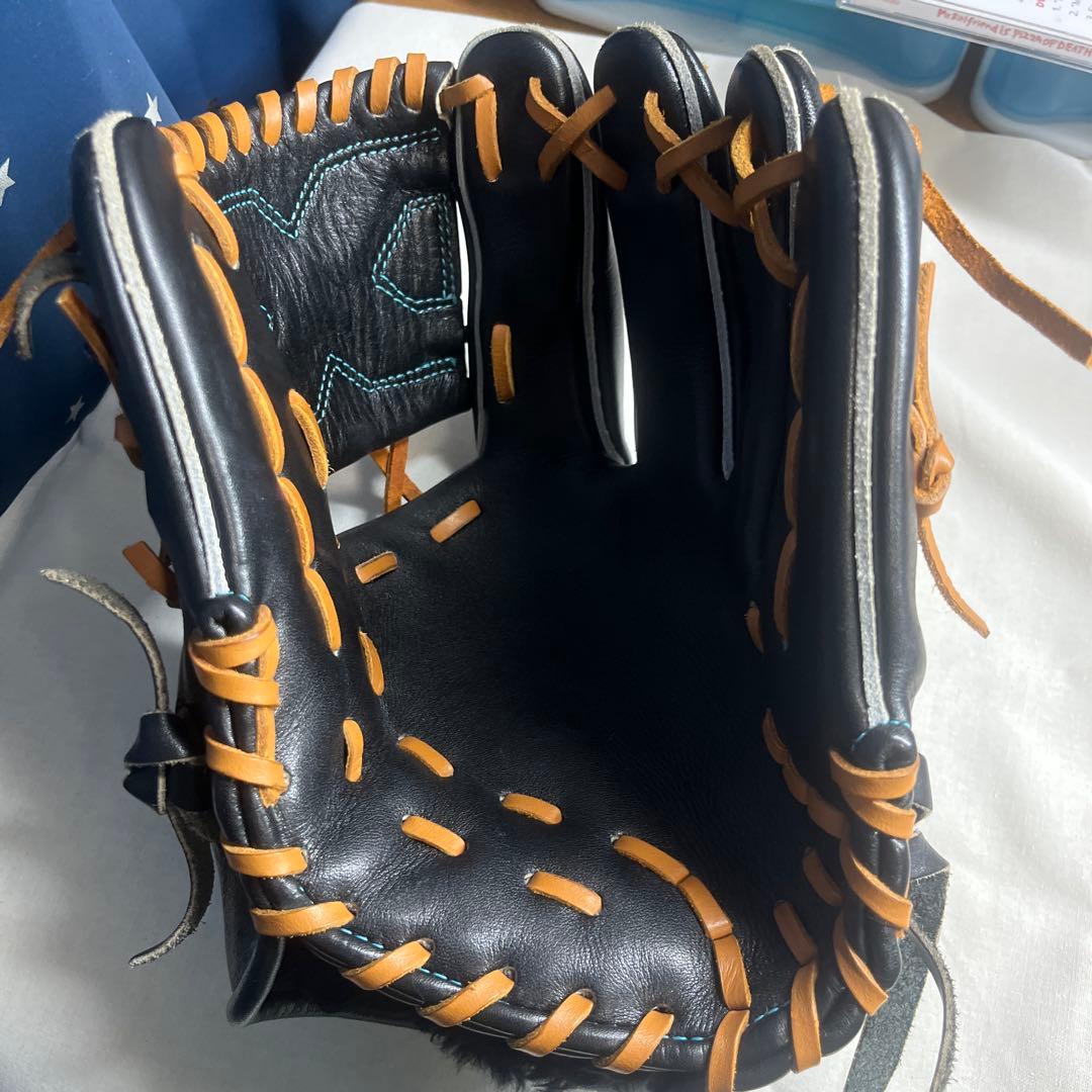 【美品】<スチーム対応可能！>ミズノ 軟式グローブ アルペン限定モデル 内野手用