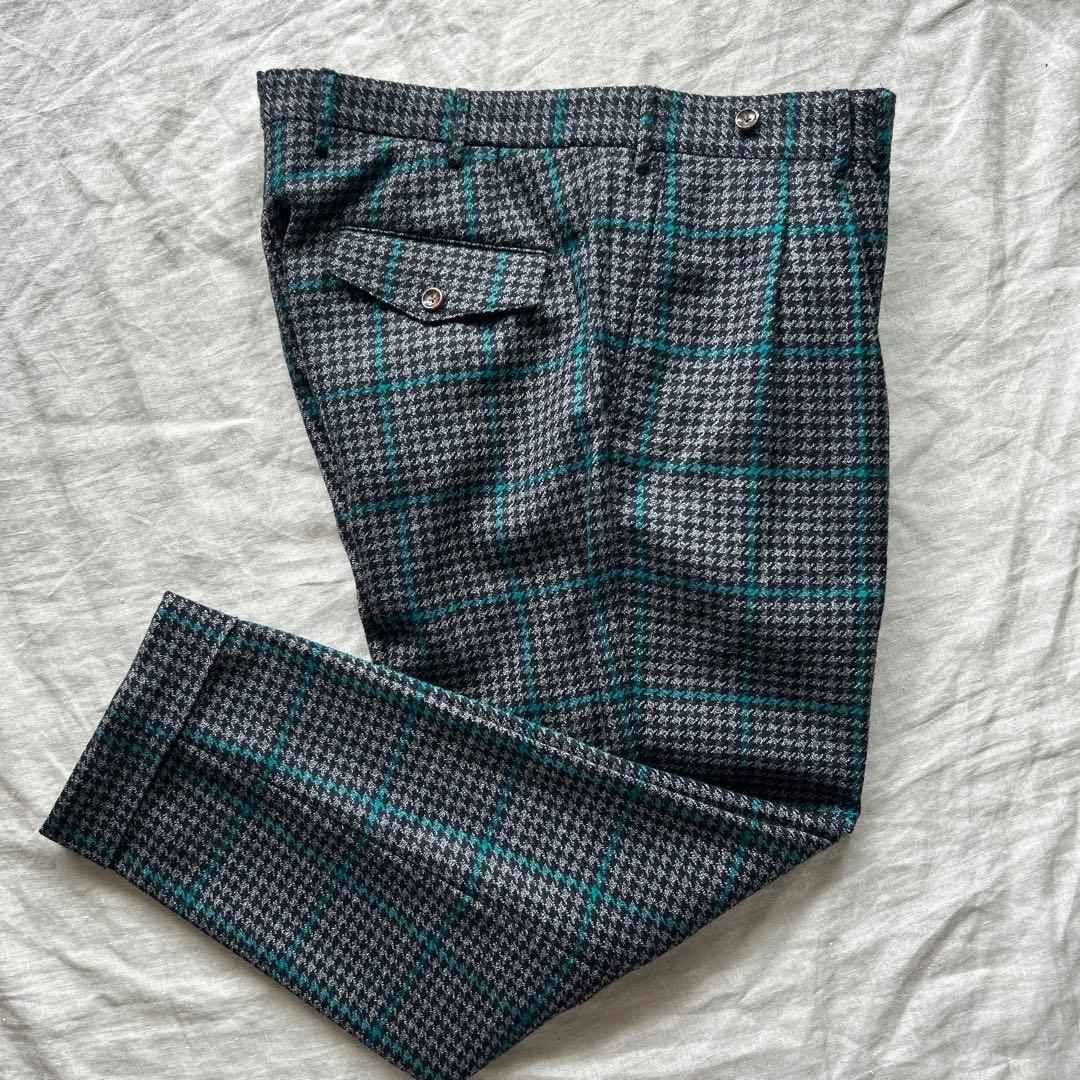 ピーティートリノ（PT TORINO）2インプリーツウールスラックス50