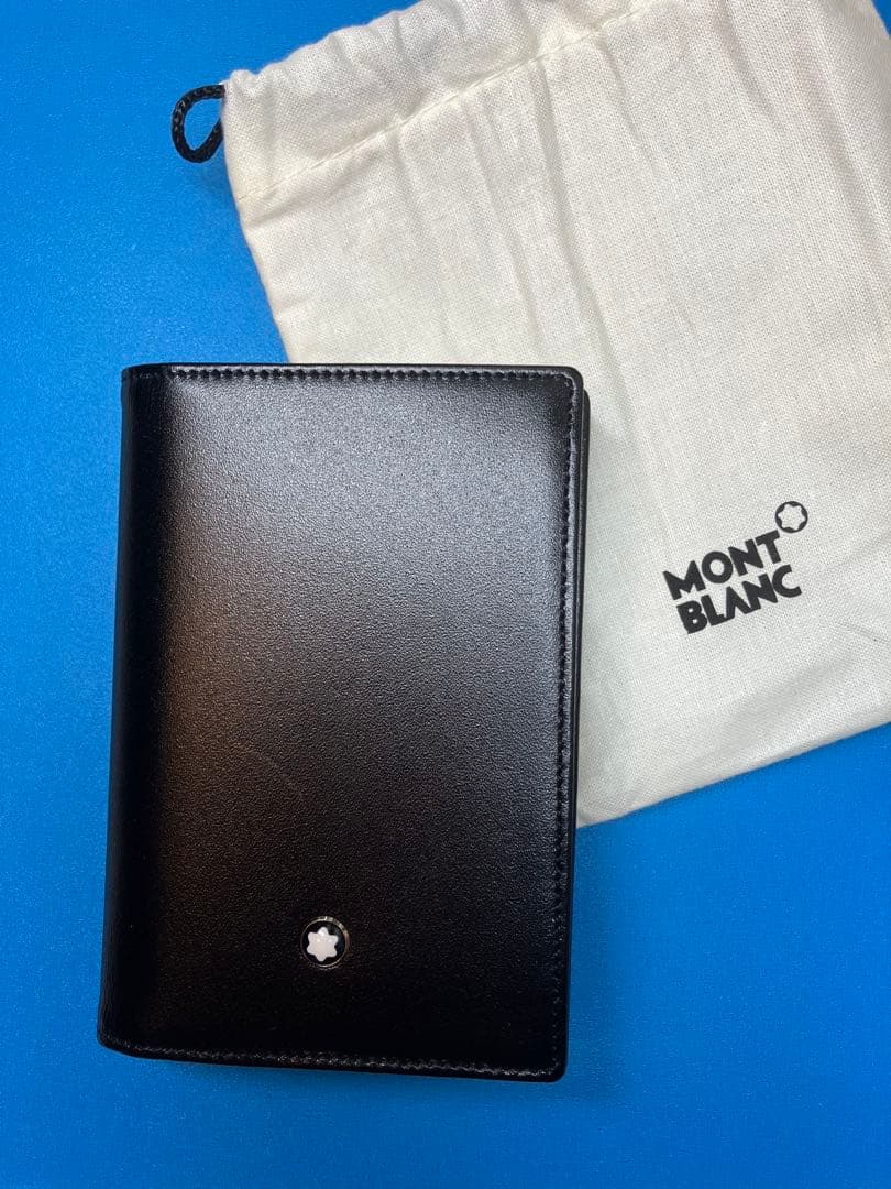 モンブランMONT BLANC ブラック名刺入れ