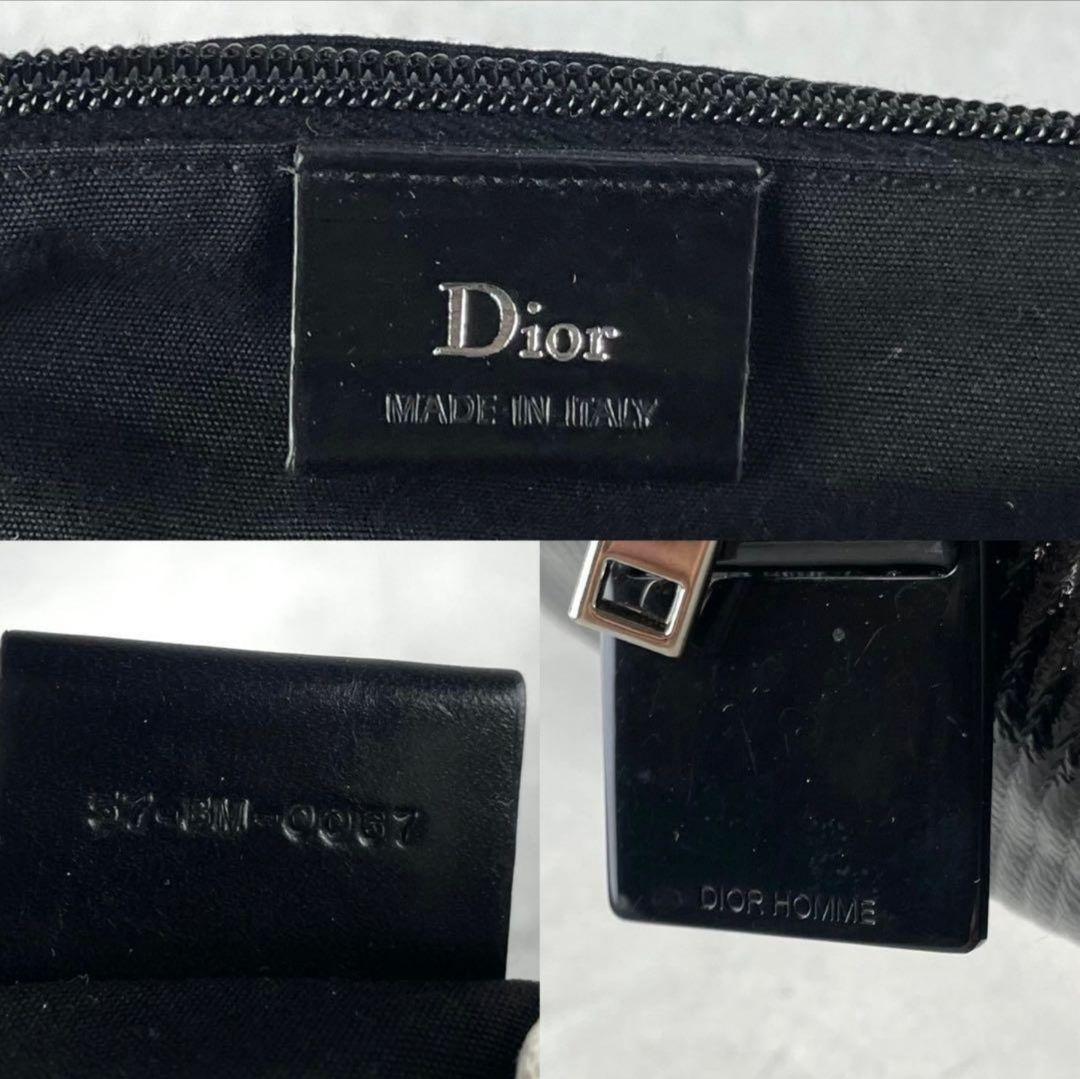 ディオールオム エディ期 05AW 2way ドラムバッグ 黒