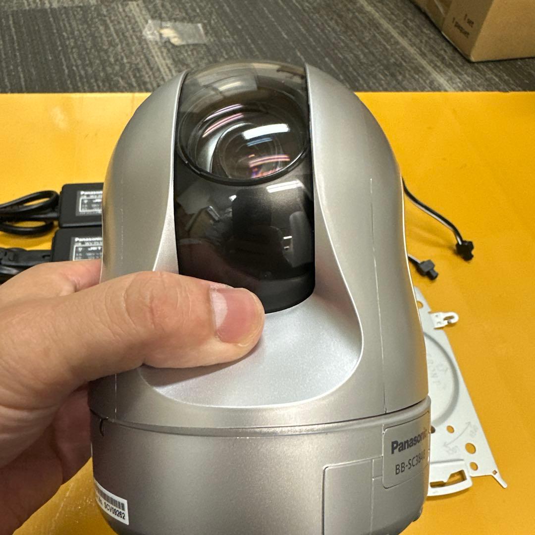Panasonic BB-SC384B 2台セット（純正アダプター付き・初期化）