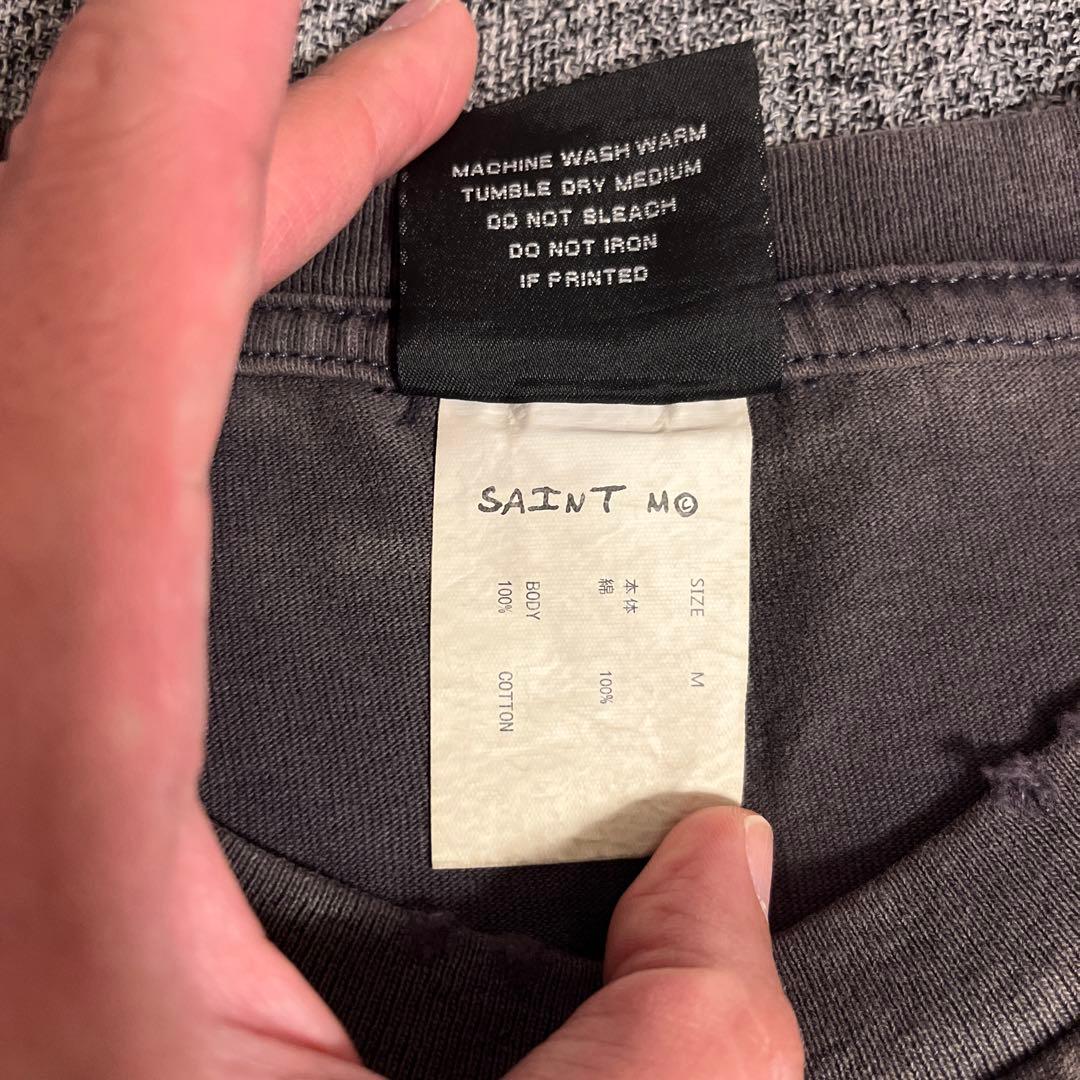 SAINT MICHAEL AFTER THE STORM ロング Tシャツ