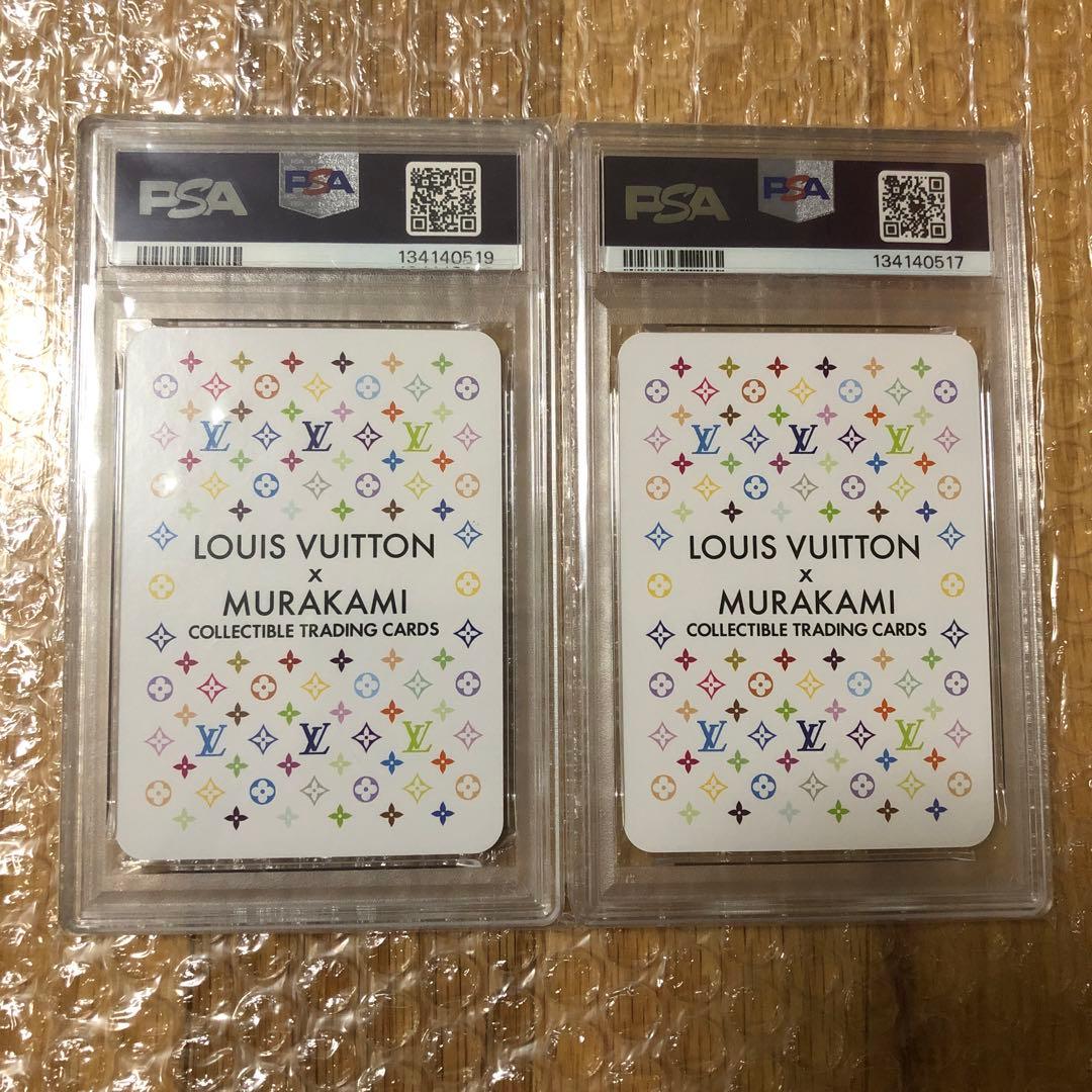 ルイヴィトン　村上隆　トレーディングカード2枚　psa10