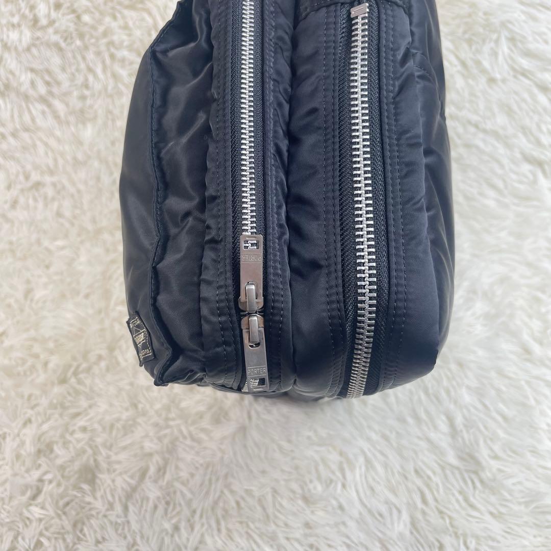 美品 ✨️ポータータンカー 2way ビジネスバッグ ブラック 2層 吉田カバン