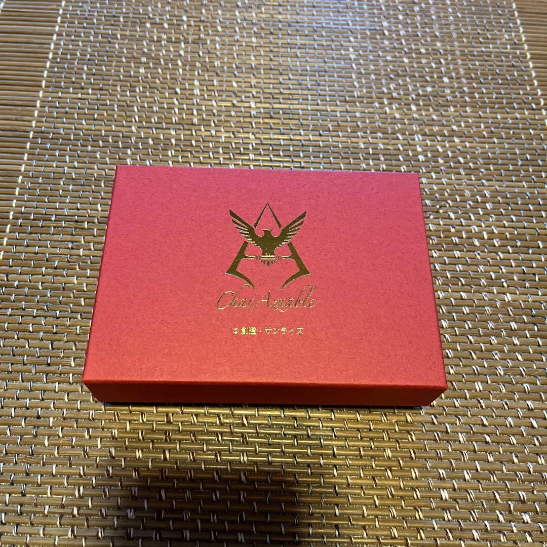 機動戦士ガンダム　シャアマークゴールドver. パスケース