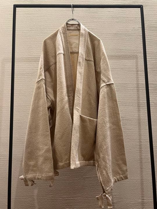 ANEI Side Slit Haori Big 羽織り　ノーカラージャケット