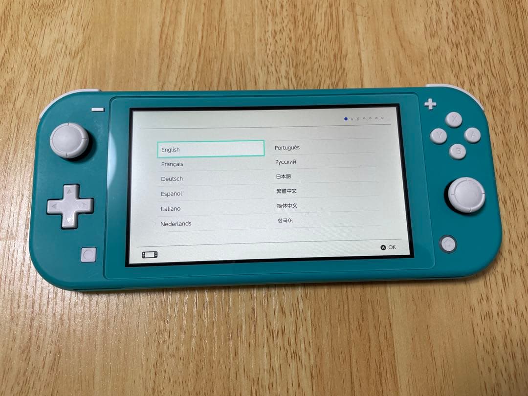 【動作確認済】Nintendo Switch Lite ターコイズ