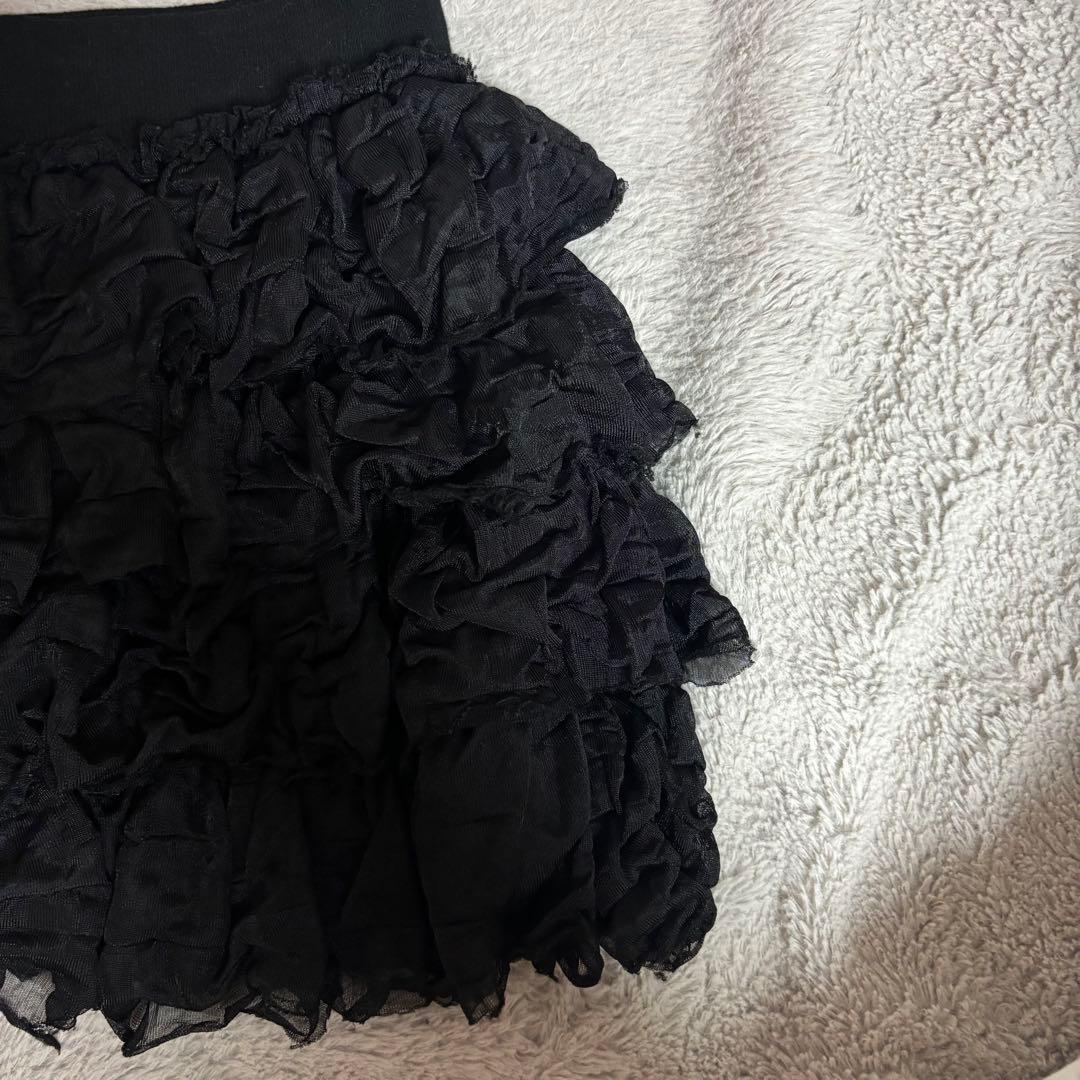 CRANK ミニスカート black