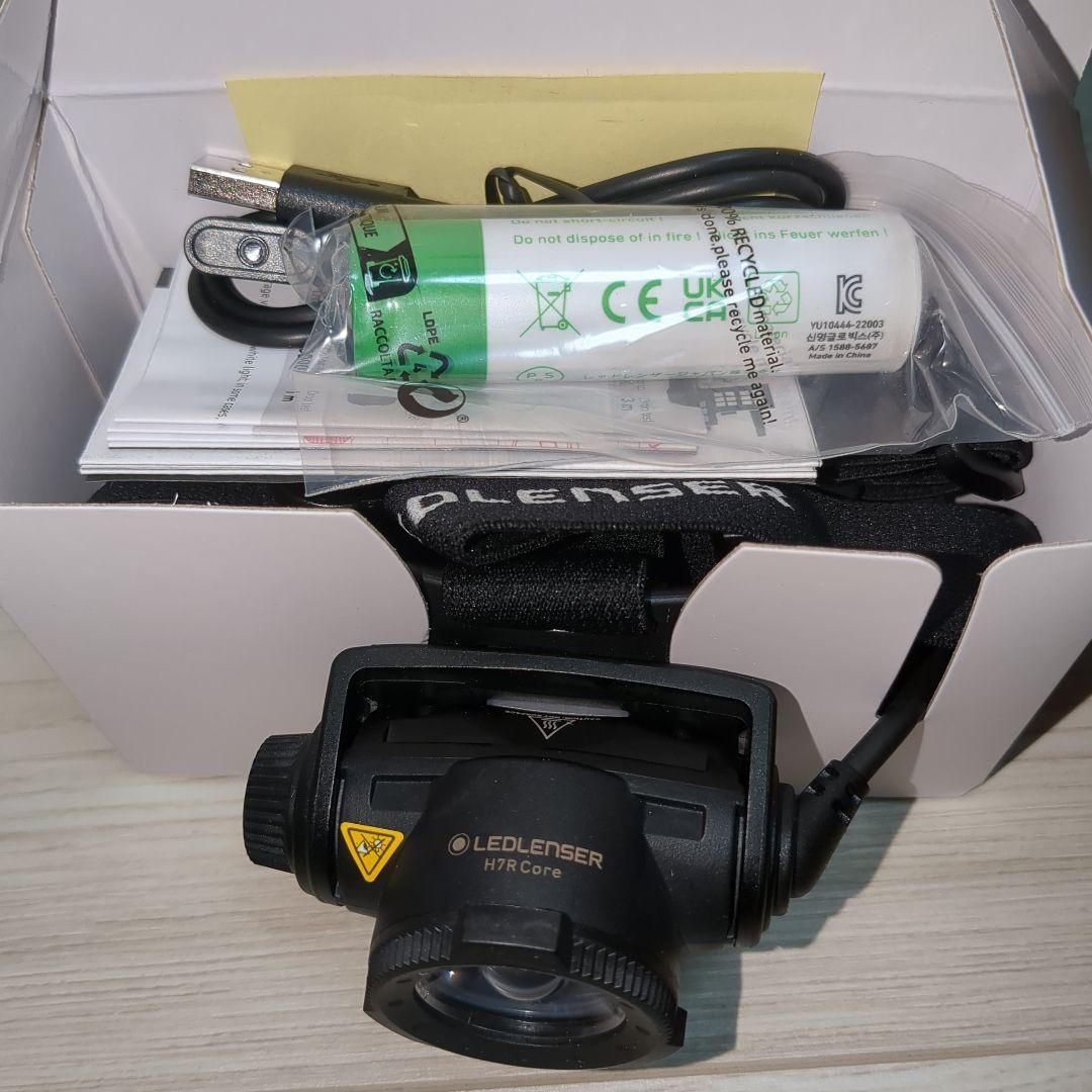 led lenser h7r core ヘッドライト レッドレンザ 新品　未使用
