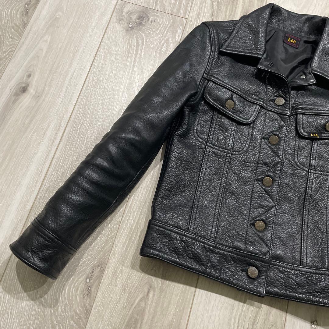 Lee RIDERS 本革 レザージャケット ライダースジャケット S 101J