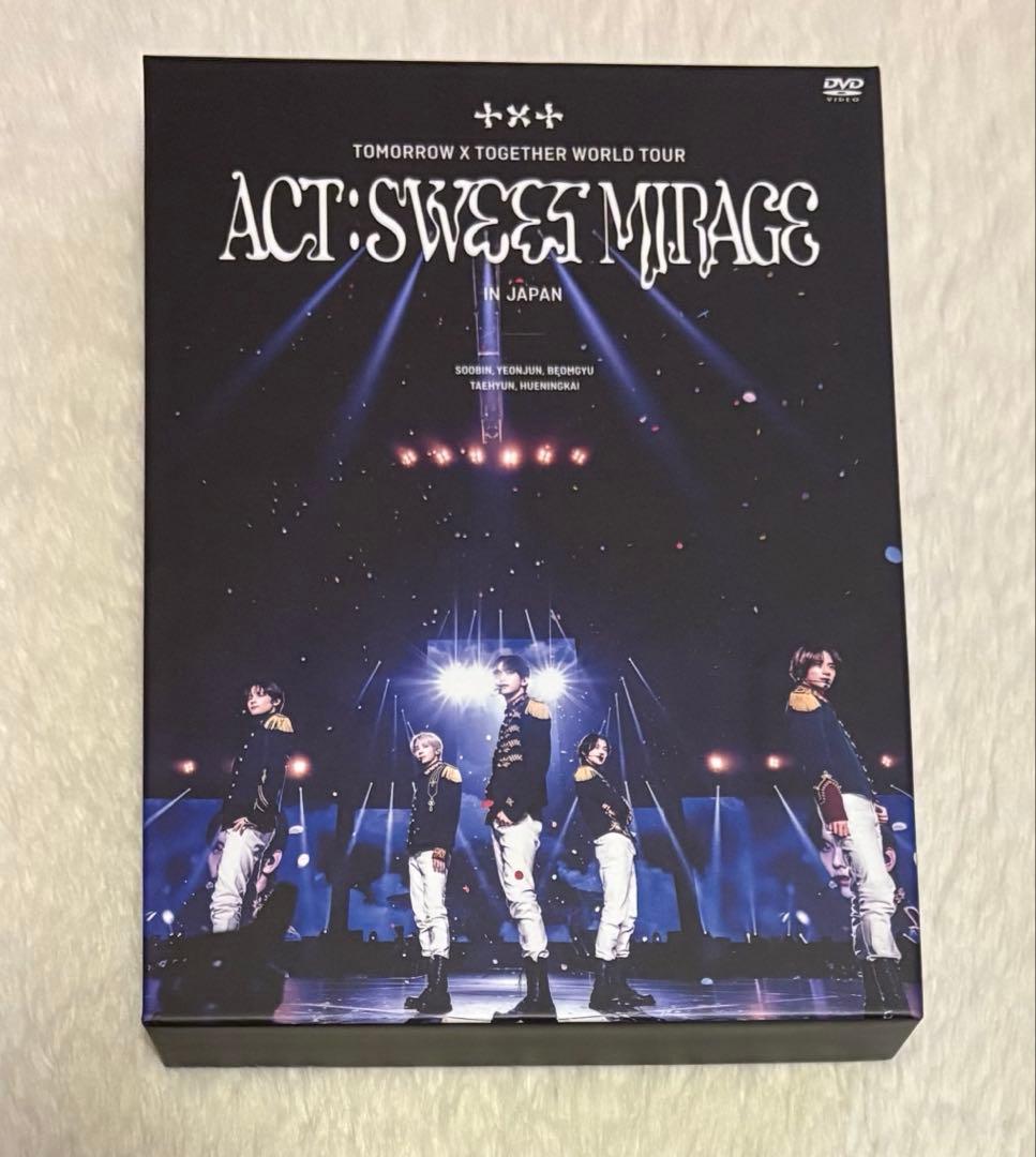 TXT ACT:SWEET MIRAGE IN JAPAN 初回 DVDのみ