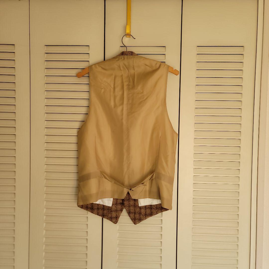 Yves Saint Laurent チェック柄ベスト