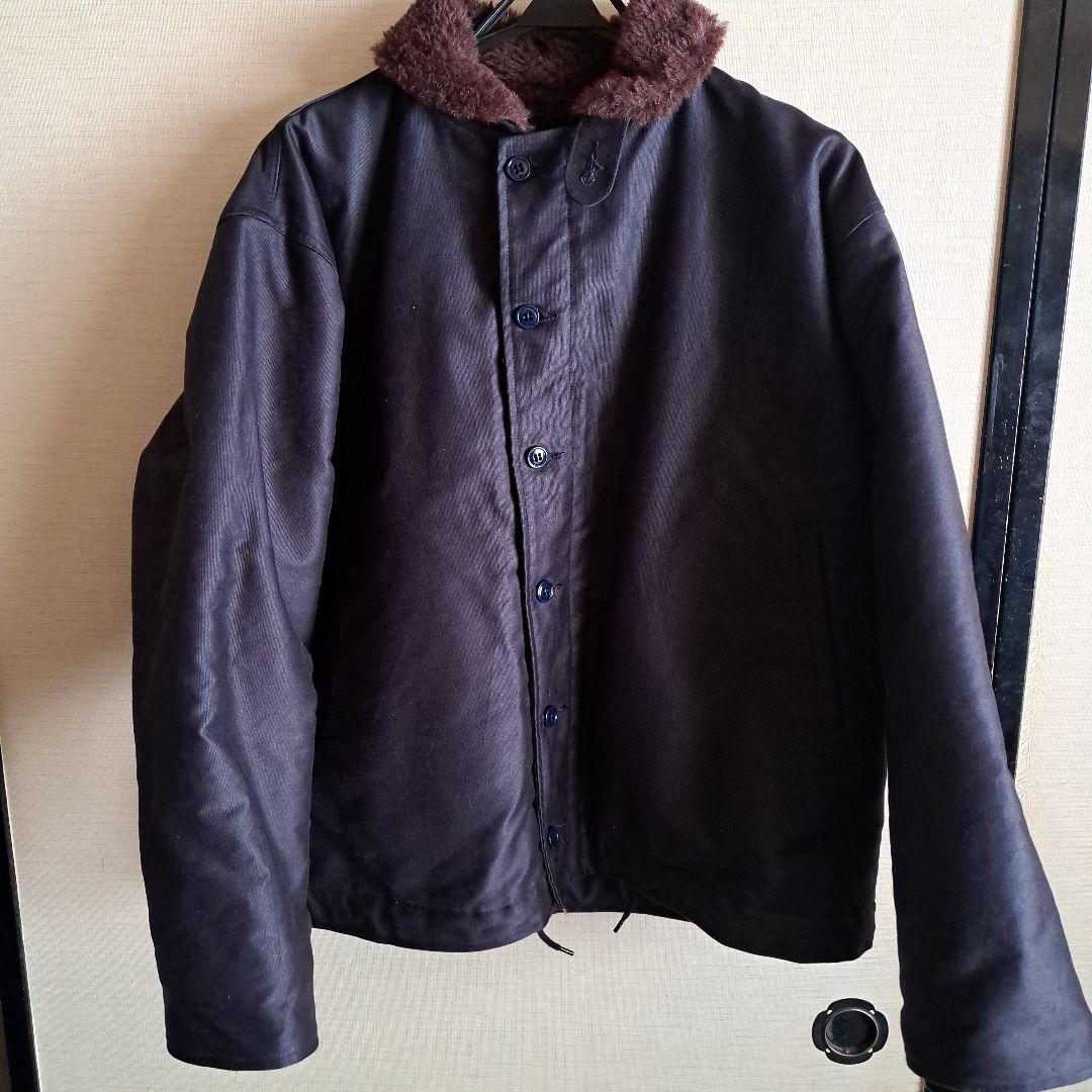 k*2様 WAIPER US.NAVY N1 デッキジャケットアルパカライニング