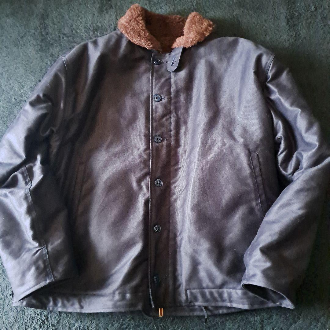k*2様 WAIPER US.NAVY N1 デッキジャケットアルパカライニング