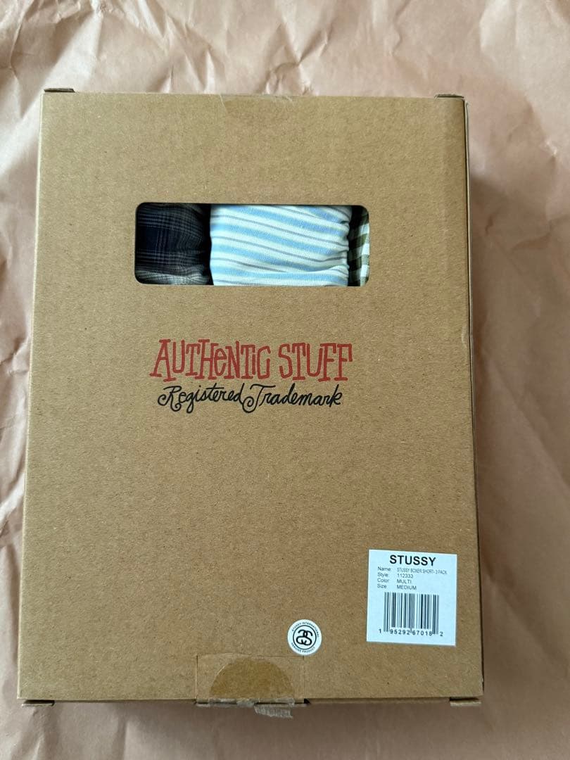 下着・アンダーウェア Stussy Boxer Shorts 3 Pack Multi M