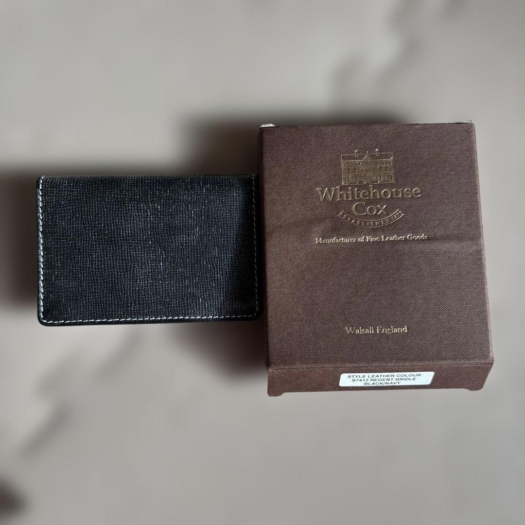 週末値下げ⭐︎コメント後1000円引【新品】Whitehouse Cox 名刺入れ