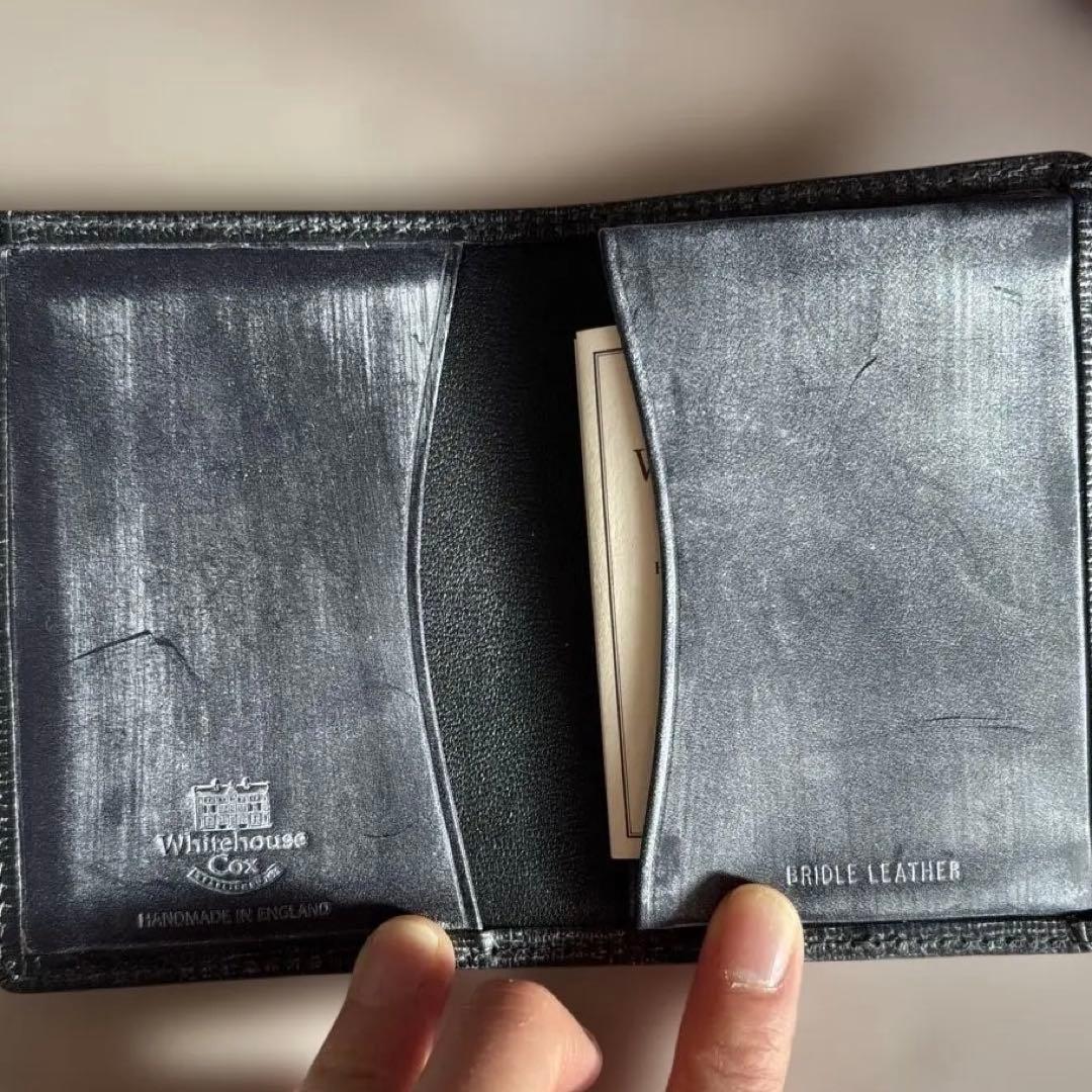 週末値下げ⭐︎コメント後1000円引【新品】Whitehouse Cox 名刺入れ