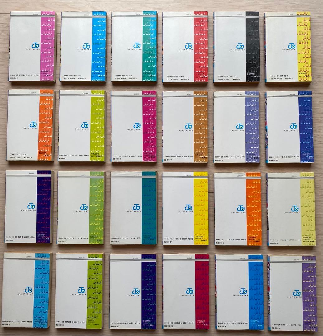 ジョジョの奇妙な冒険全巻(1〜63巻・1巻以外初版)