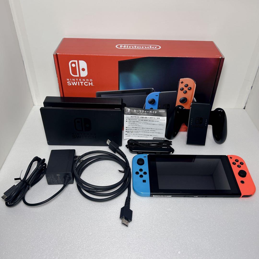 【ほぼ未使用】Nintendo Switch バッテリー強化版 2019年製