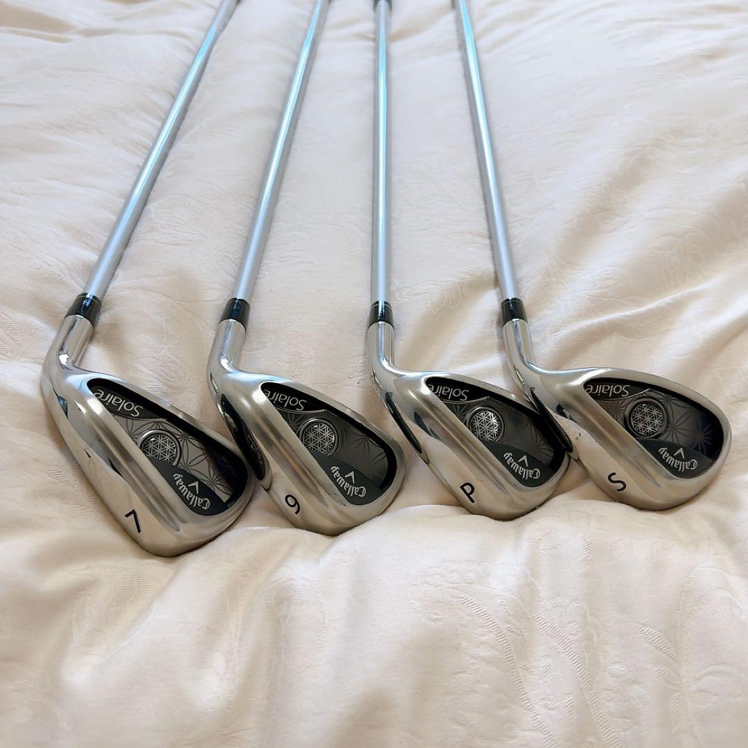き【ほぼ未使用】Callaway Solaire レディース クラブセット
