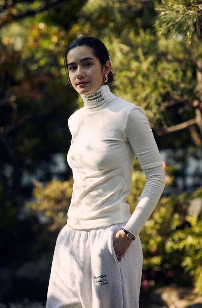 中古SEA タートルネックハイネックSeavalleyMountain Club