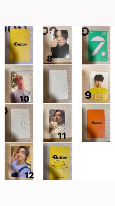 BTS ジョグク トレカ