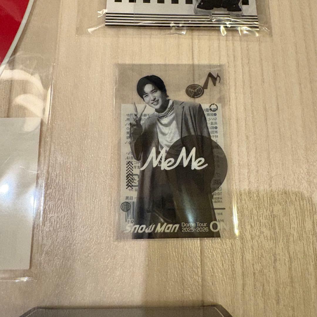 【新品未使用】 Man Dome Tour ON 目黒蓮 グッズ
