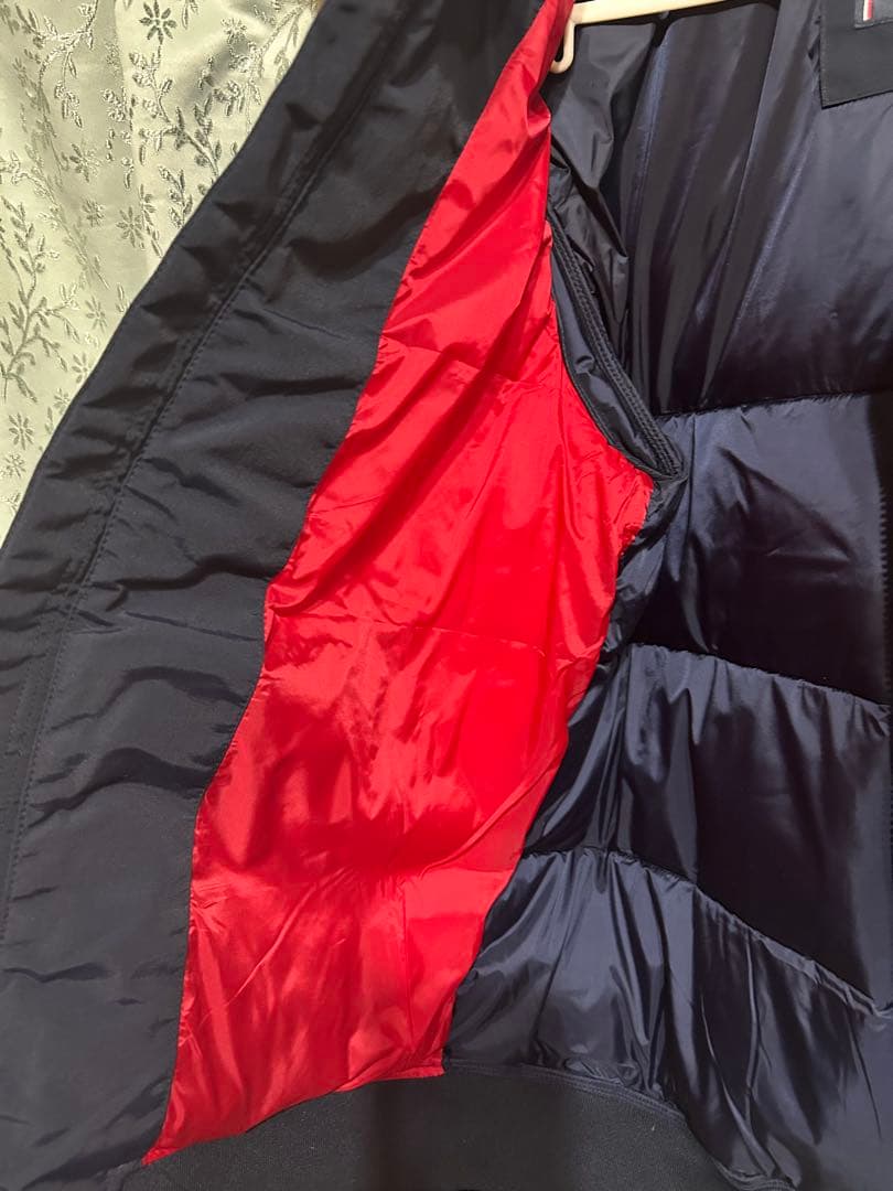   ネイビー 中綿ダウンジャケット M